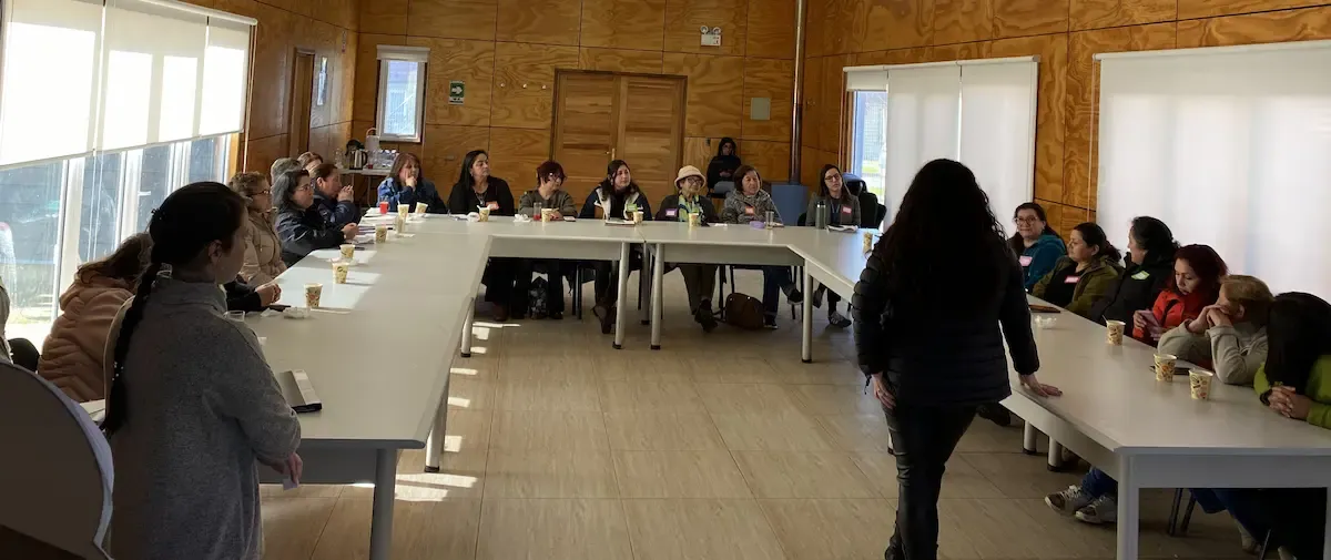 Fondo de la sección noticias de ProMujer Chile